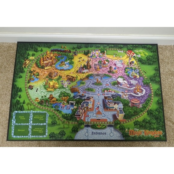 Disney Magic Kingdom Board Game 2004 Hasbro Parker Brothers‎ INCOMPLETE - Picture 3 of 16